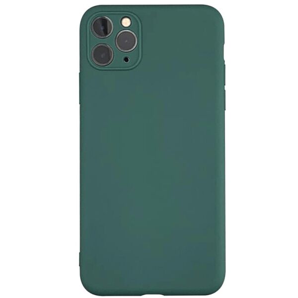

TPU чехол Ultrathin Soft Cover для Apple iPhone 11 Pro Max (6.5") Зеленый / Pine green
