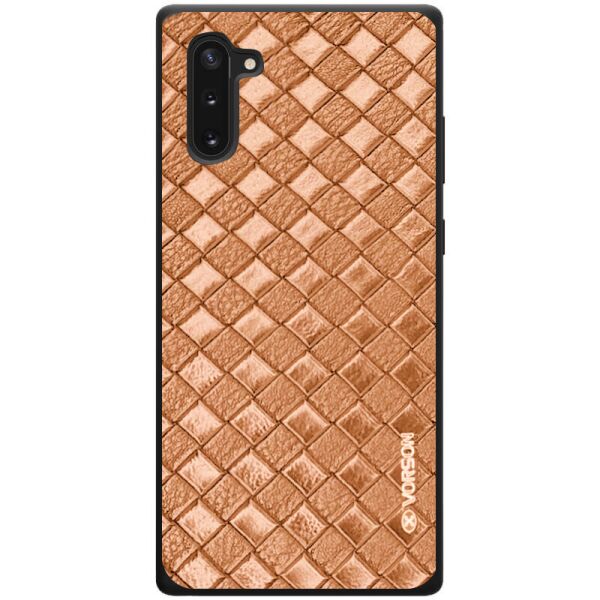 

Кожаная накладка VORSON Braided leather series для Samsung Galaxy Note 10 Коричневый