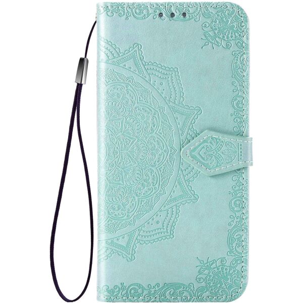 

Кожаный чехол (книжка) Art Case с визитницей для Samsung Galaxy A02s Бирюзовый