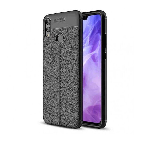 

TPU чехол фактурный (с имитацией кожи) для Huawei Honor 8X