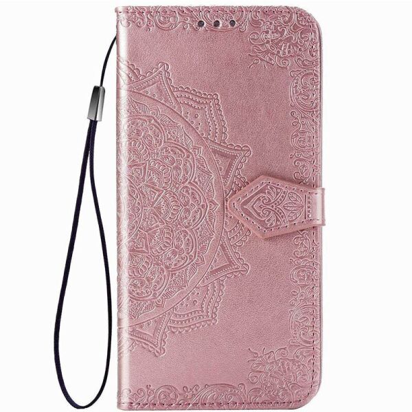 

Кожаный чехол (книжка) Art Case с визитницей для Oppo A31 Розовый