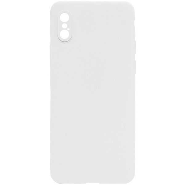 

Силиконовый чехол Candy Full Camera для Apple iPhone X / XS (5.8") Белый / White