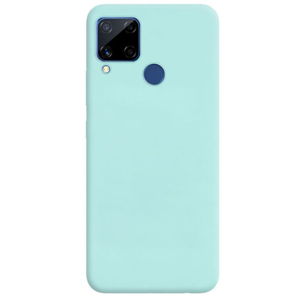 

Силиконовый чехол Candy для Realme C15 / C12 Бирюзовый