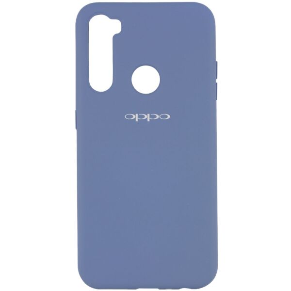 

Чехол Silicone Cover Full Protective (A) для OPPO Realme C3 Серый / Lavender