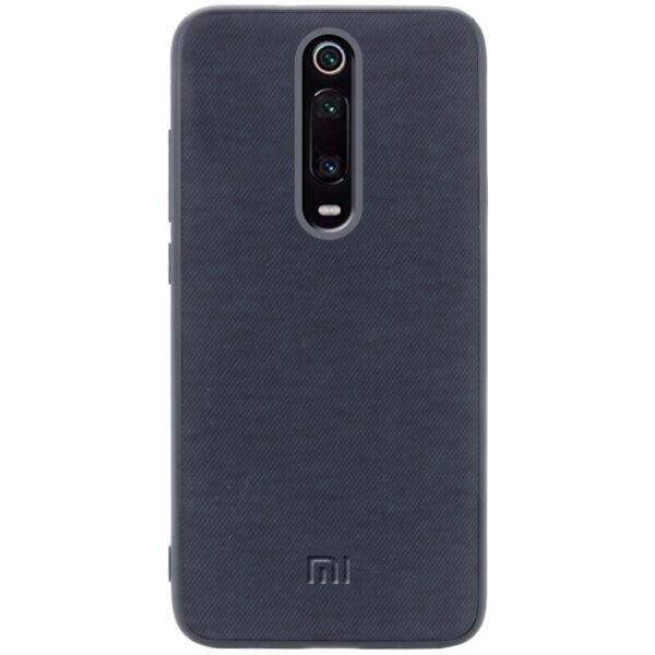 

TPU чехол Textile Logo для Xiaomi Redmi K20 / K20 Pro / Mi9T / Mi9T Pro Синий