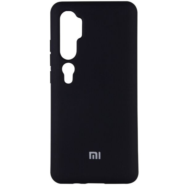 

Чехол Silicone Cover Full Protective (A) для Xiaomi Mi Note 10 / Note 10 Pro / MI CC9 Pro Черный / Black