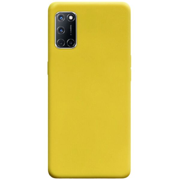 

Силиконовый чехол Candy для Oppo A52 / A72 / A92 Желтый