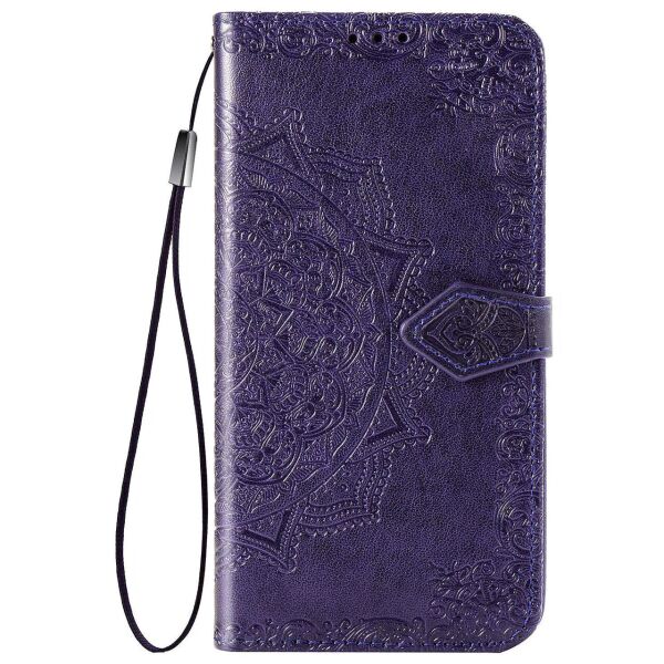

Кожаный чехол (книжка) Art Case с визитницей для Samsung Galaxy A02s Фиолетовый