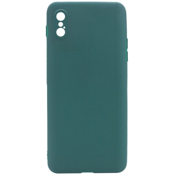 

Силиконовый чехол Candy Full Camera для Apple iPhone XS Max (6.5") Зеленый / Forest green