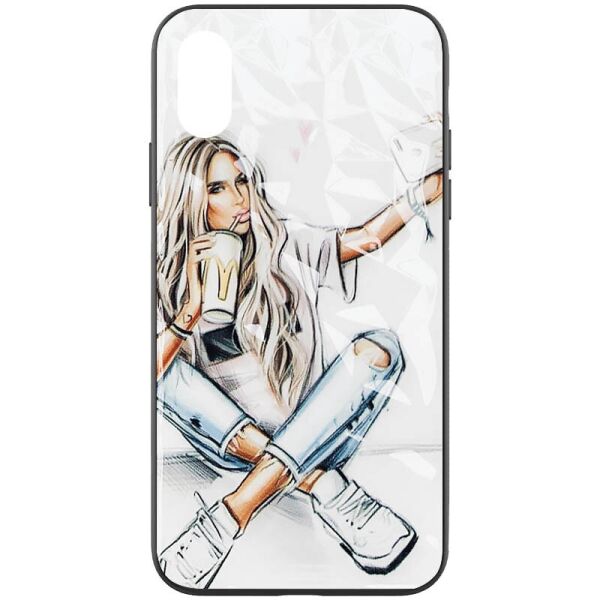 

TPU+PC чехол Prisma Ladies для Apple iPhone XS Max (6.5")