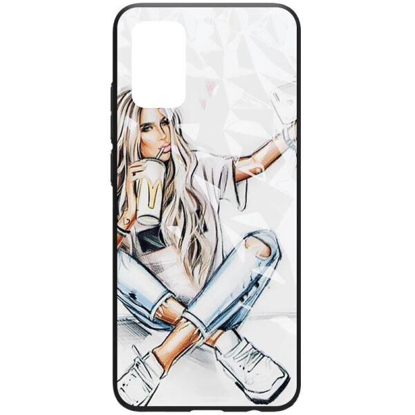 

TPU+PC чехол Prisma Ladies для Samsung Galaxy A02s