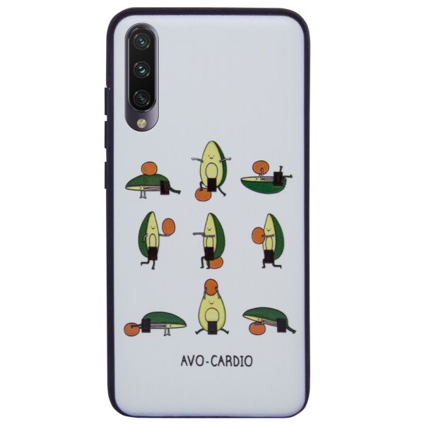 

TPU+PC чехол ForFun для Xiaomi Mi A3 (CC9e) Авокардио / Голубой
