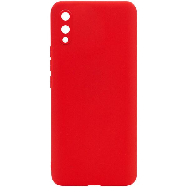 

Силиконовый чехол Candy Full Camera для Samsung Galaxy A02 Красный / Red