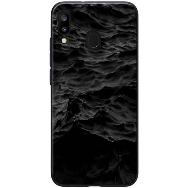 

TPU+PC чехол ForFun для Samsung Galaxy A20 / A30 Море / Черный