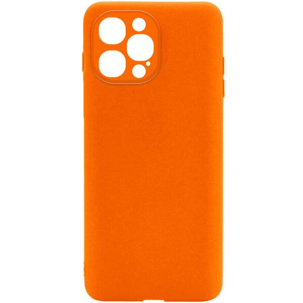 

Силиконовый чехол Candy Full Camera для Apple iPhone 12 Pro (6.1") Оранжевый / Orange
