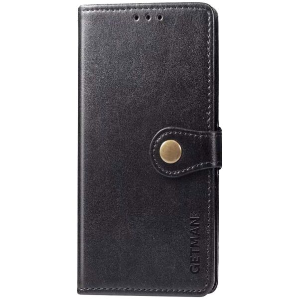 

Кожаный чехол книжка GETMAN Gallant (PU) для Xiaomi Redmi Note 9s / Note 9 Pro / Note 9 Pro Max Черный