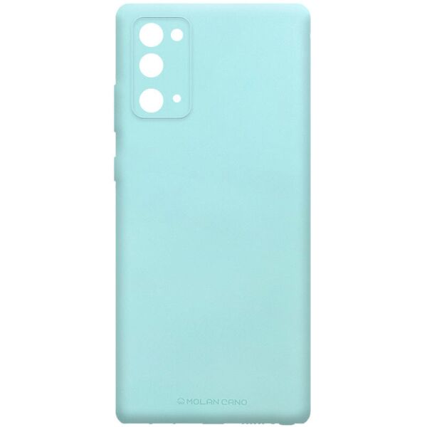 

TPU чехол Molan Cano Smooth для Samsung Galaxy Note 20 Бирюзовый