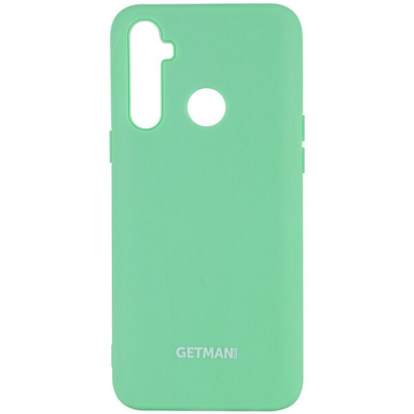 

Чехол Silicone Cover GETMAN for Magnet для Realme C3 Зеленый / Spearmint