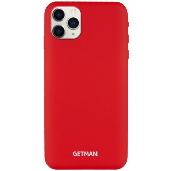 

Чехол Silicone Case GETMAN for Magnet для Apple iPhone 11 Pro Max (6.5") Красный / Red