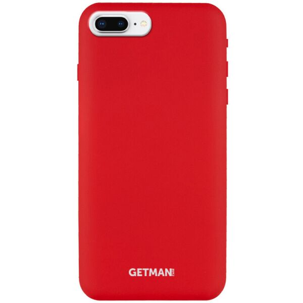 

Чехол Silicone Case GETMAN for Magnet для Apple iPhone 7 plus / 8 plus (5.5") Красный / Red