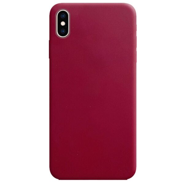 

Силиконовый чехол Candy для Apple iPhone X / XS (5.8") Бордовый