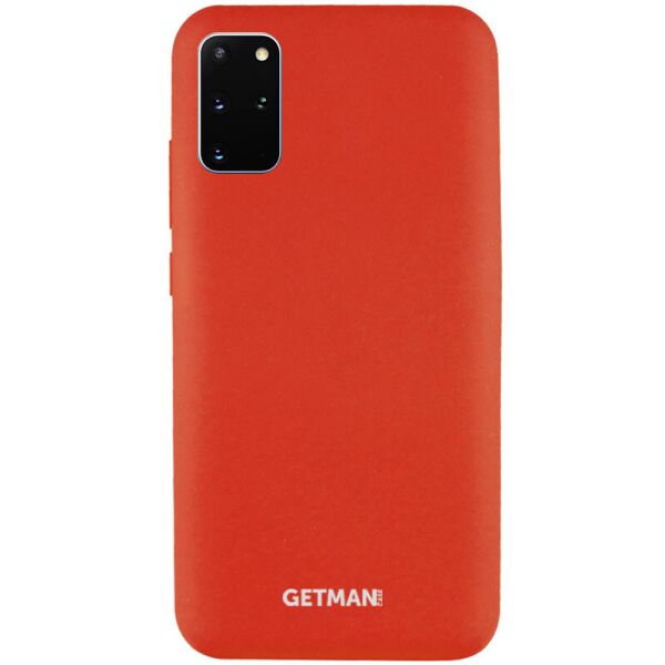 

Чехол Silicone Cover GETMAN for Magnet для Samsung Galaxy S20+ Красный / Red