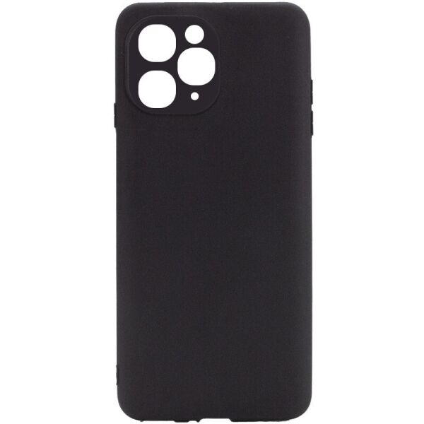 

Силиконовый чехол Candy Full Camera для Apple iPhone 11 Pro Max (6.5") Черный / Black