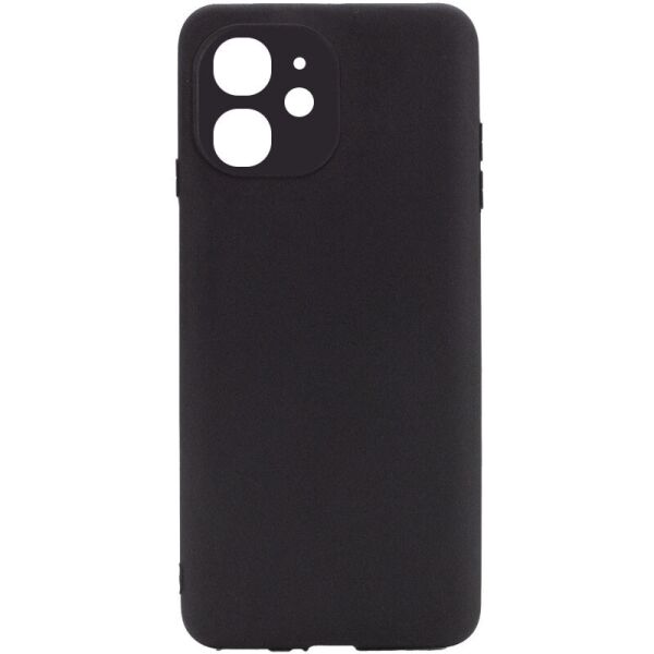 

Силиконовый чехол Candy Full Camera для Apple iPhone 12 (6.1") Черный / Black