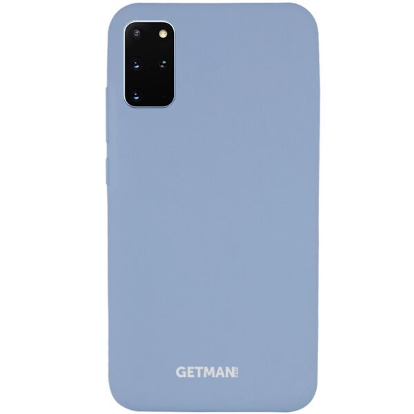 

Чехол Silicone Cover GETMAN for Magnet для Samsung Galaxy S20+ Серый / Mist Blue