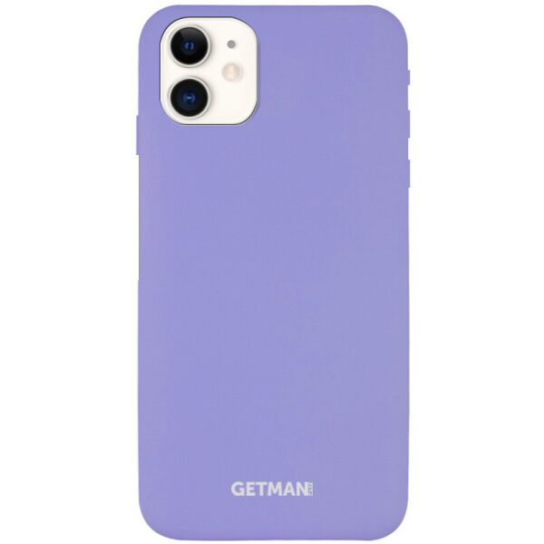 

Чехол Silicone Case GETMAN for Magnet для Apple iPhone 11 (6.1") Сиреневый / Dasheen