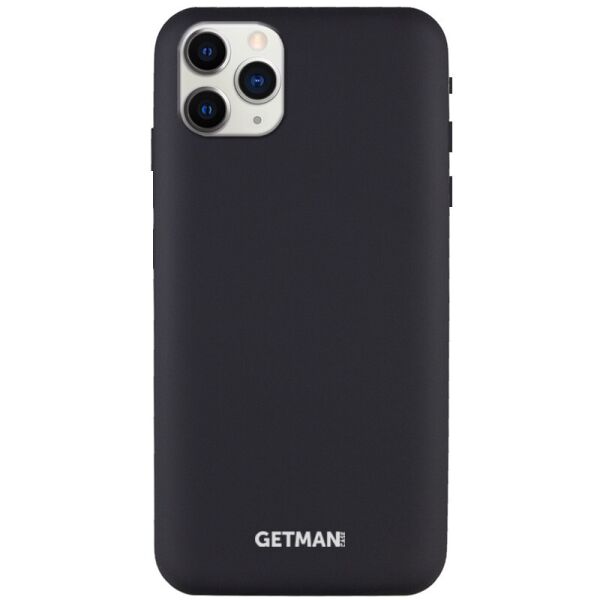 

Чехол Silicone Case GETMAN for Magnet для Apple iPhone 11 Pro Max (6.5") Черный / Black