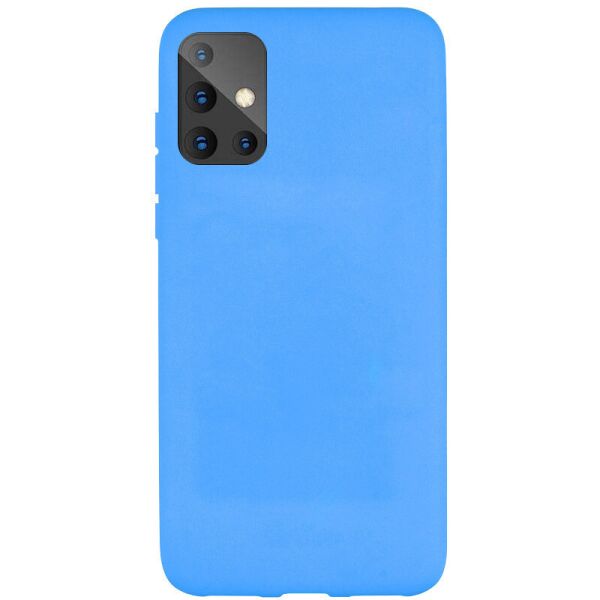 

Силиконовый чехол Candy для Samsung Galaxy A71 Голубой
