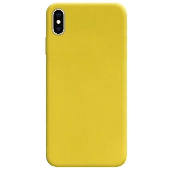 

Силиконовый чехол Candy для Apple iPhone X / XS (5.8") Желтый