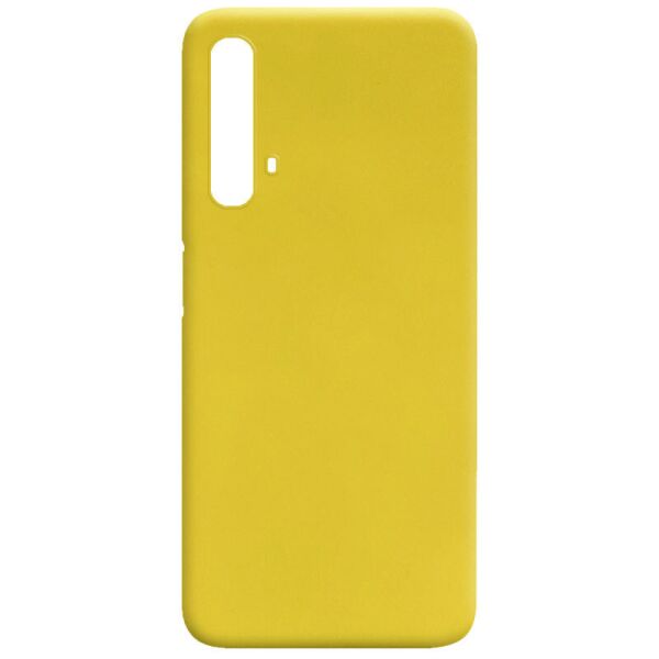 

Силиконовый чехол Candy для Realme X3 SuperZoom / X3 / X50 Желтый