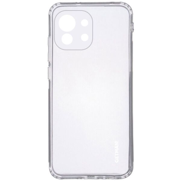 

TPU чехол GETMAN Clear 1,0 mm для Xiaomi Mi 11