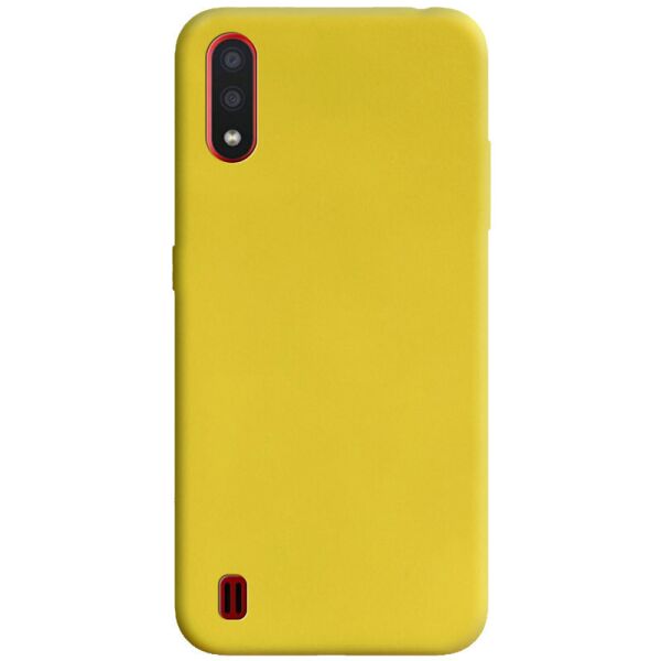 

Силиконовый чехол Candy для Samsung Galaxy M01 Желтый