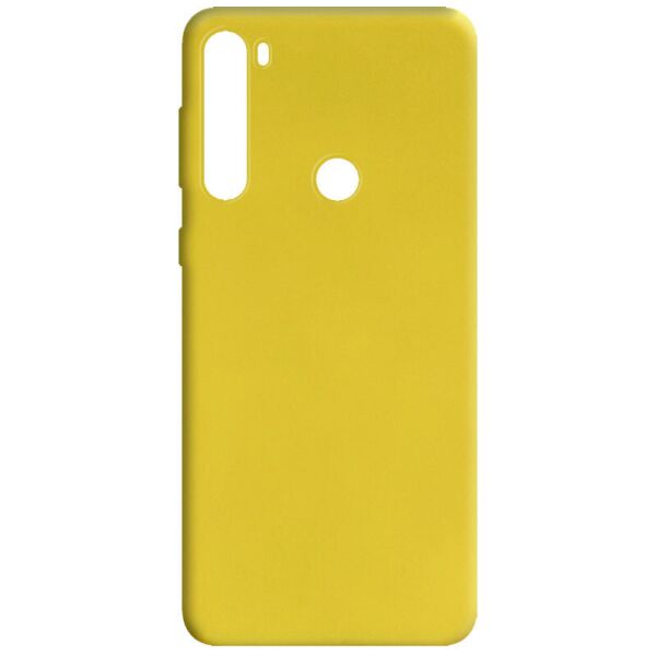 

Силиконовый чехол Candy для Xiaomi Redmi Note 8 Желтый