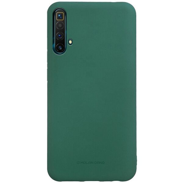 

TPU чехол Molan Cano Smooth для Realme X3 SuperZoom / X3 / X50 Зеленый