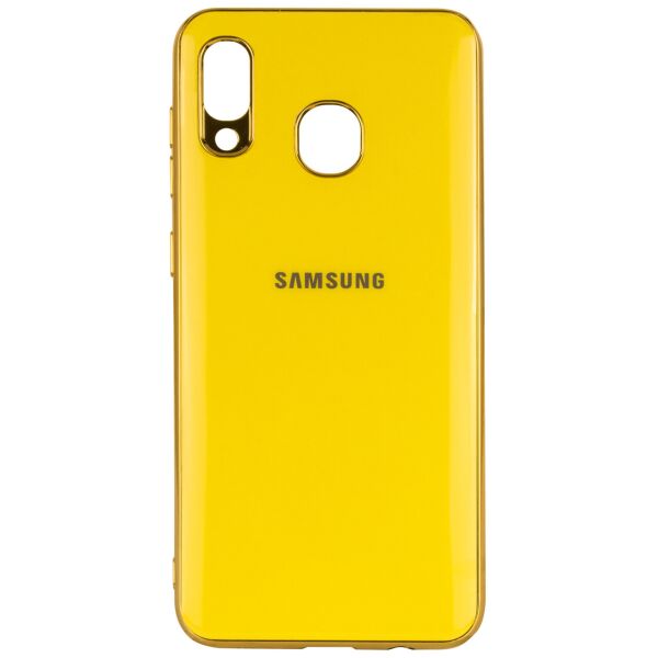 

TPU чехол GLOSSY LOGO для Samsung Galaxy A20 / A30