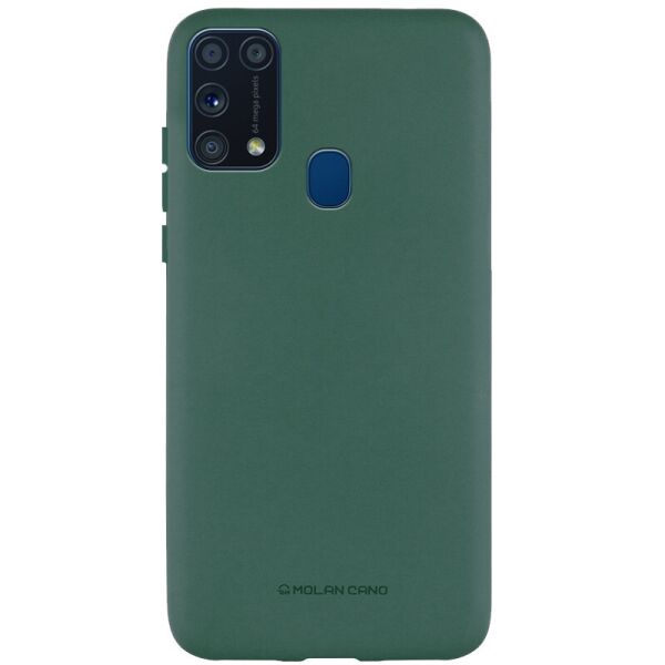 

TPU чехол Molan Cano Smooth для Samsung Galaxy M31 Зеленый