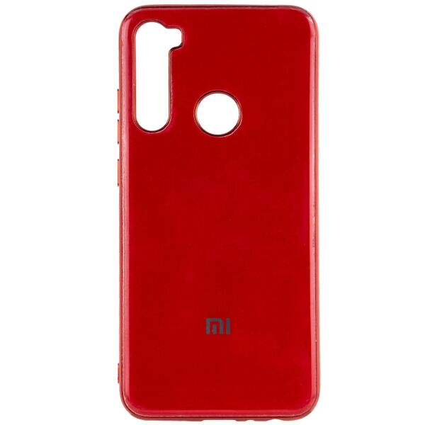 

TPU чехол GLOSSY LOGO для Xiaomi Redmi Note 8 Красный