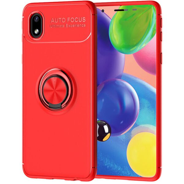 

TPU чехол Deen ColorRing под магнитный держатель (opp) для Samsung Galaxy M01 Core / A01 Core
