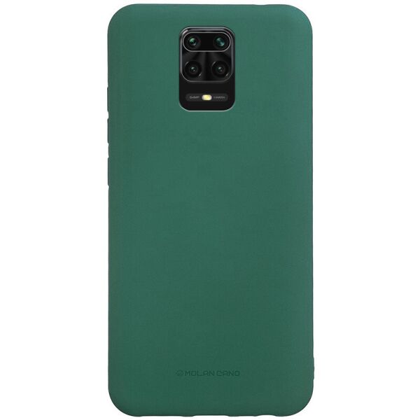 

TPU чехол Molan Cano Smooth для Xiaomi Redmi Note 9s / Note 9 Pro / Note 9 Pro Max Зеленый