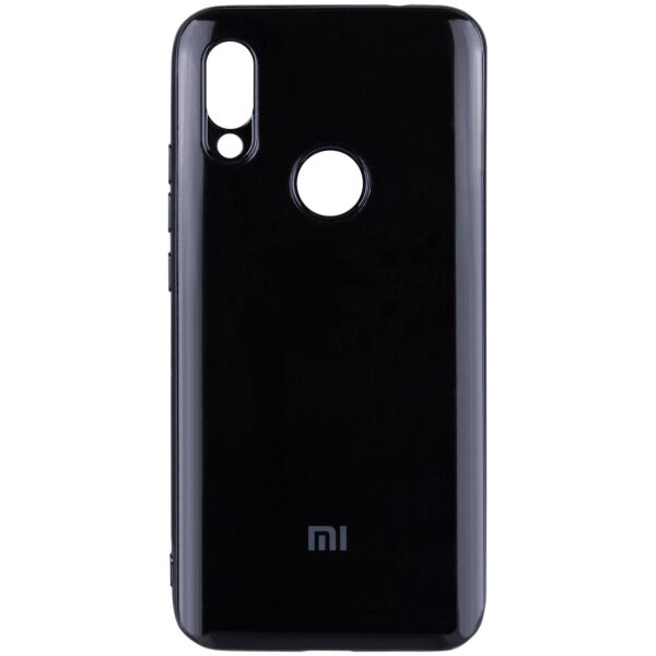 

TPU чехол GLOSSY LOGO для Xiaomi Redmi 7 Черный