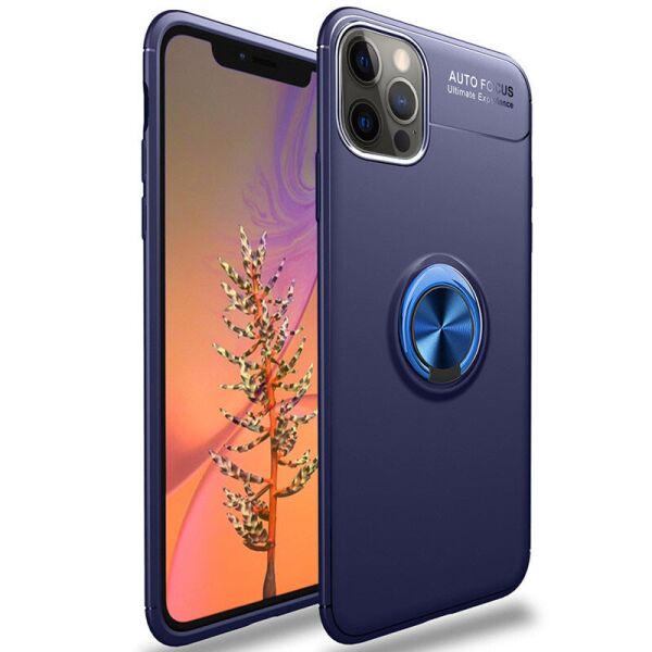 

TPU чехол Deen ColorRing под магнитный держатель (opp) для Apple iPhone 12 Pro Max (6.7")