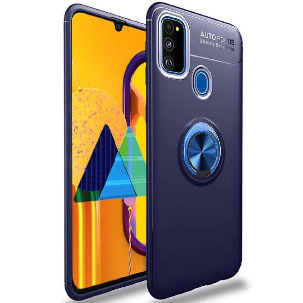 

TPU чехол Deen ColorRing под магнитный держатель (opp) для Samsung Galaxy M30s / M21