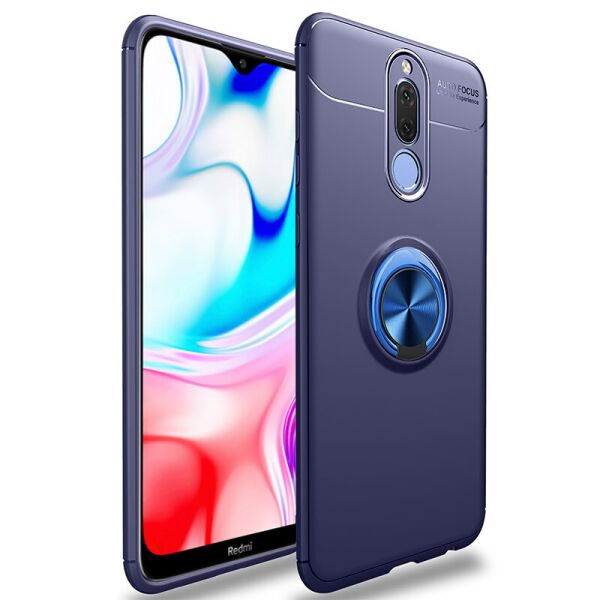

TPU чехол Deen ColorRing под магнитный держатель (opp) для Xiaomi Redmi 8