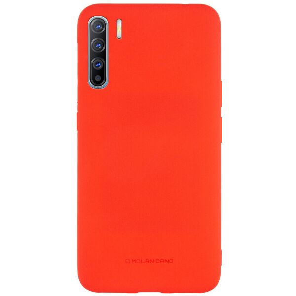 

TPU чехол Molan Cano Smooth для Oppo Reno 3 Красный