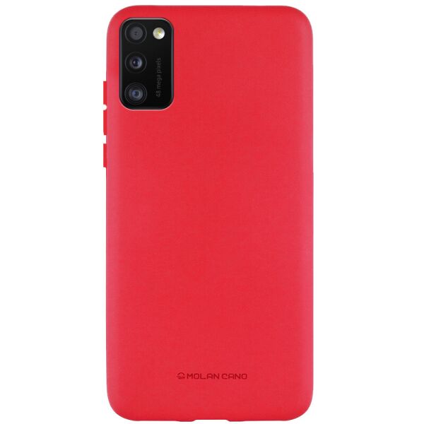 

TPU чехол Molan Cano Smooth для Samsung Galaxy A41 Красный