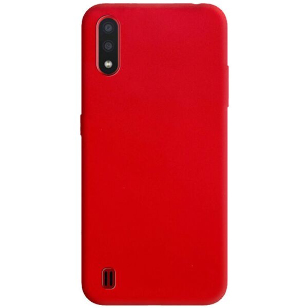

Силиконовый чехол Candy для Samsung Galaxy M01 Красный